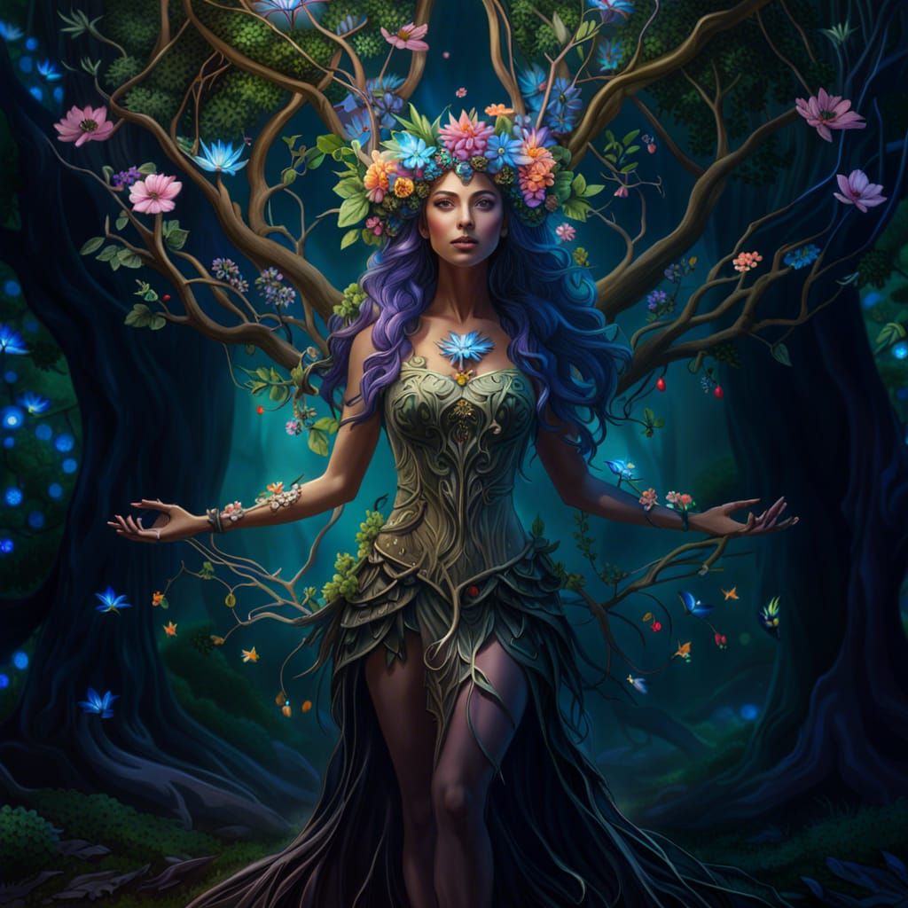 Dryad - AI Generated Artwork - NightCafe Creator