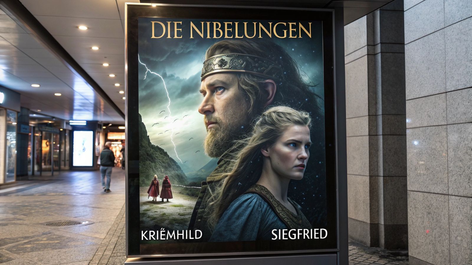 Movie poster "Die Nibelungen"