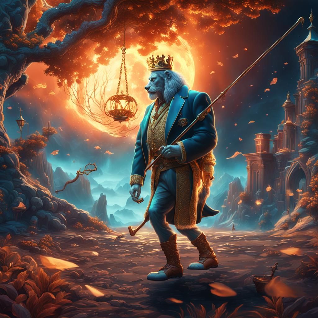 King of the Swingers: Detailed Matte Painting