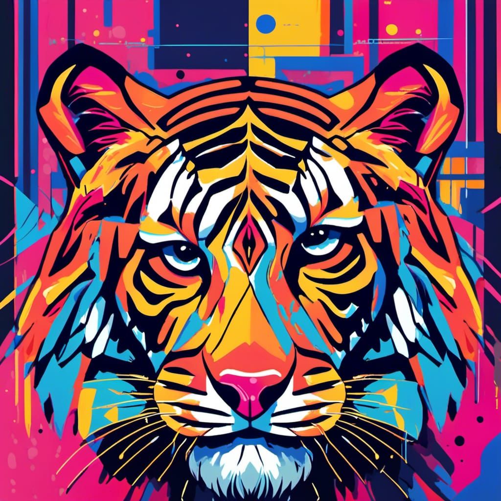 Tiger graffiti 2.0!