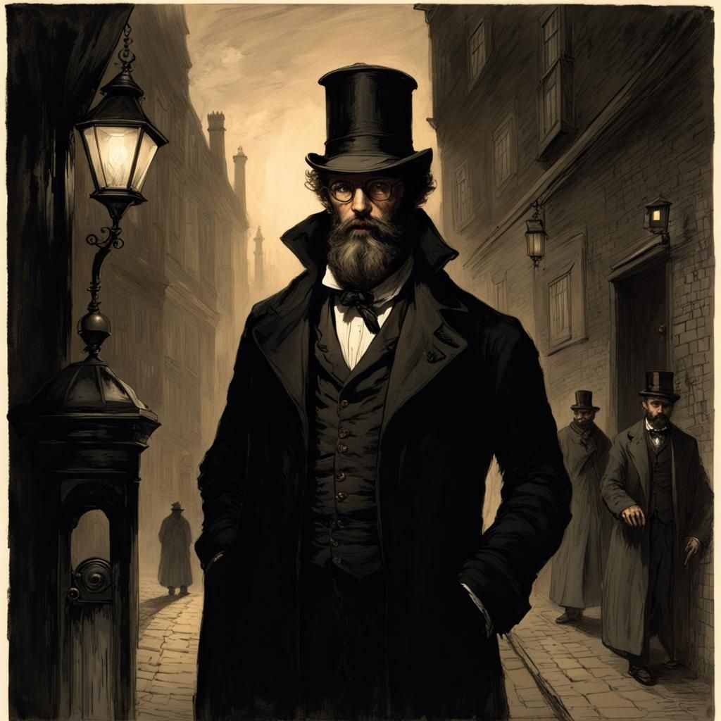 Victorian Gentlemen - AI Generated Artwork - NightCafe Creator