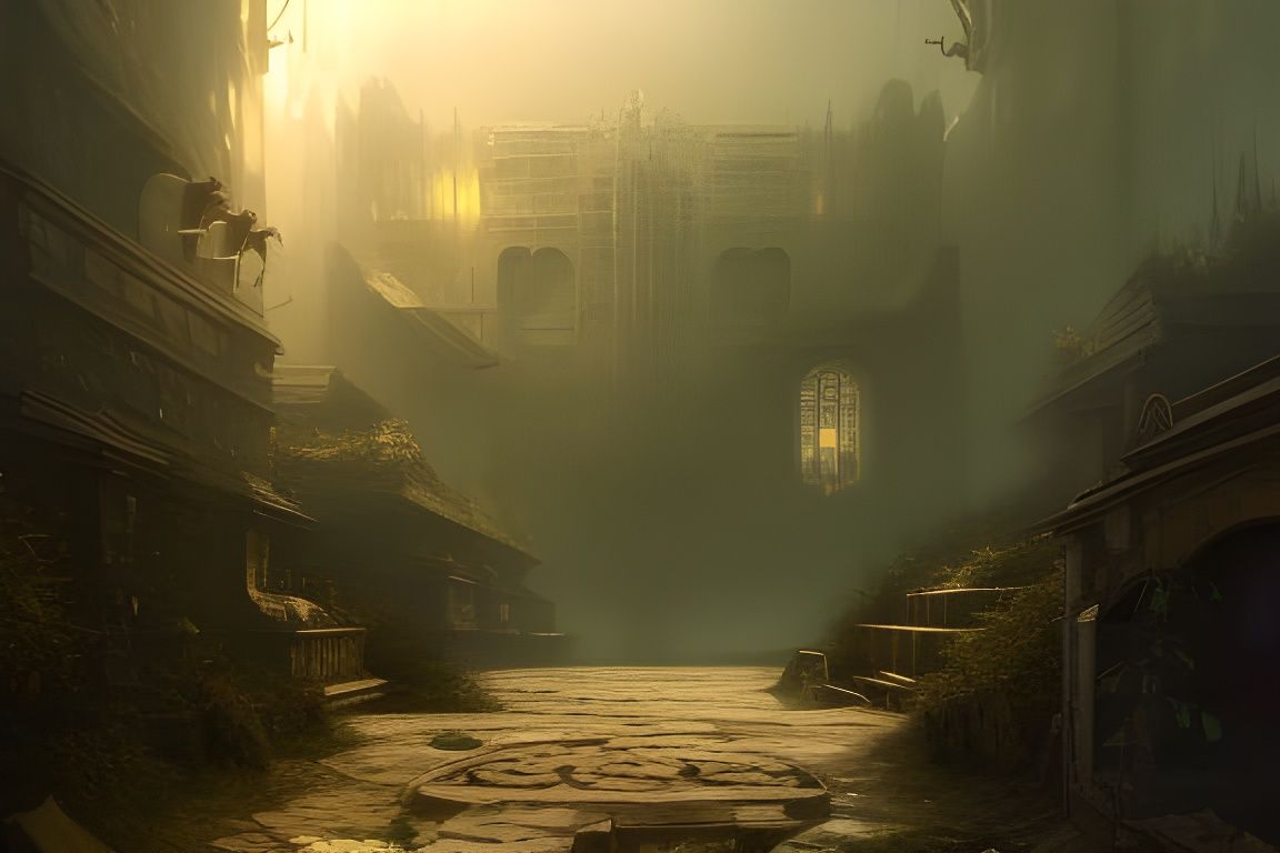 Abandoned city  by @Strigoi77