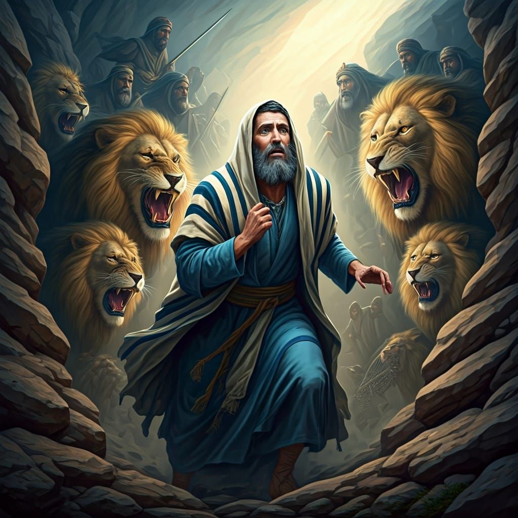 King David's Flight: A Biblical Scene of Terror