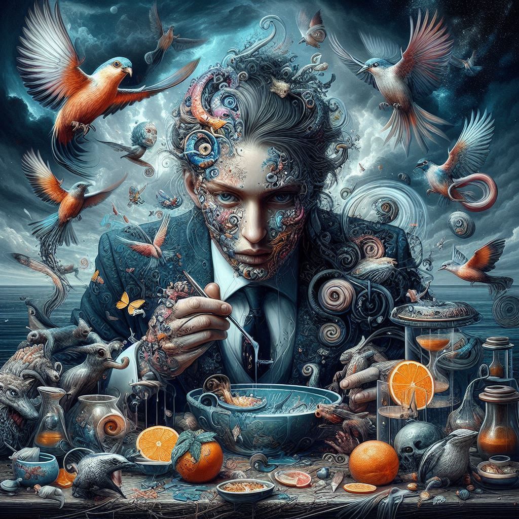 Man has become less rational than his own objects, which now...