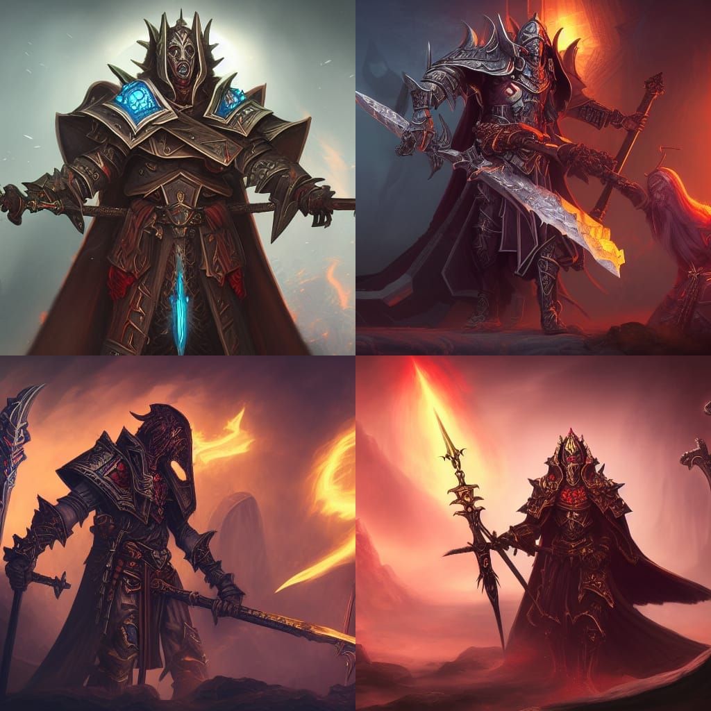 Paladins storm the gates of hell.