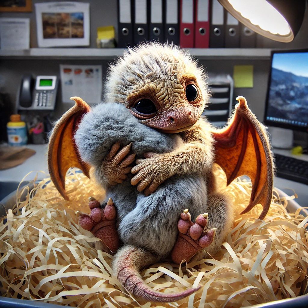 Rescue baby dragon