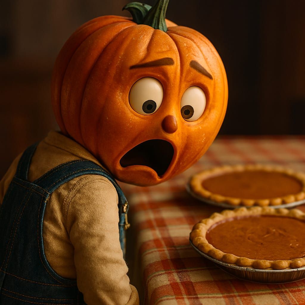 process of or for pumpkin pies