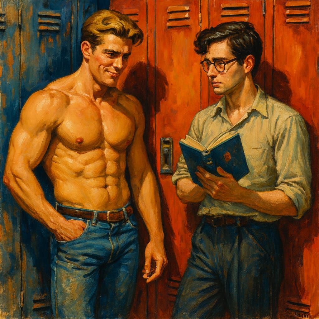 JOCK & NERD LOCKER ROOM PULP