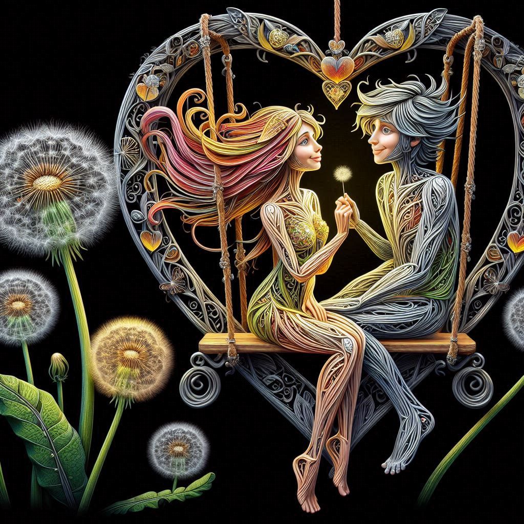 Love, figuras en alambre ❤️  ....