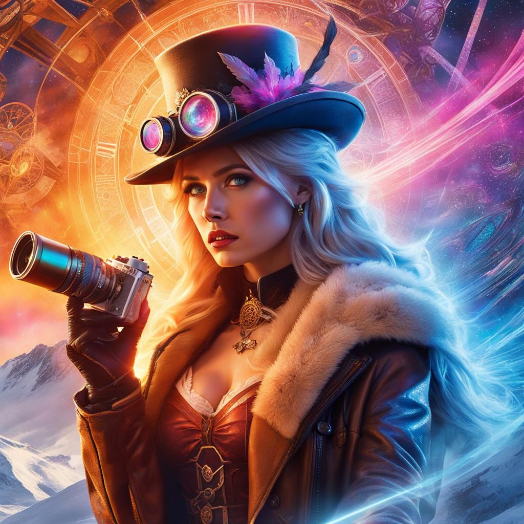 Steampunk Cute Paparazzi 📸💜✨