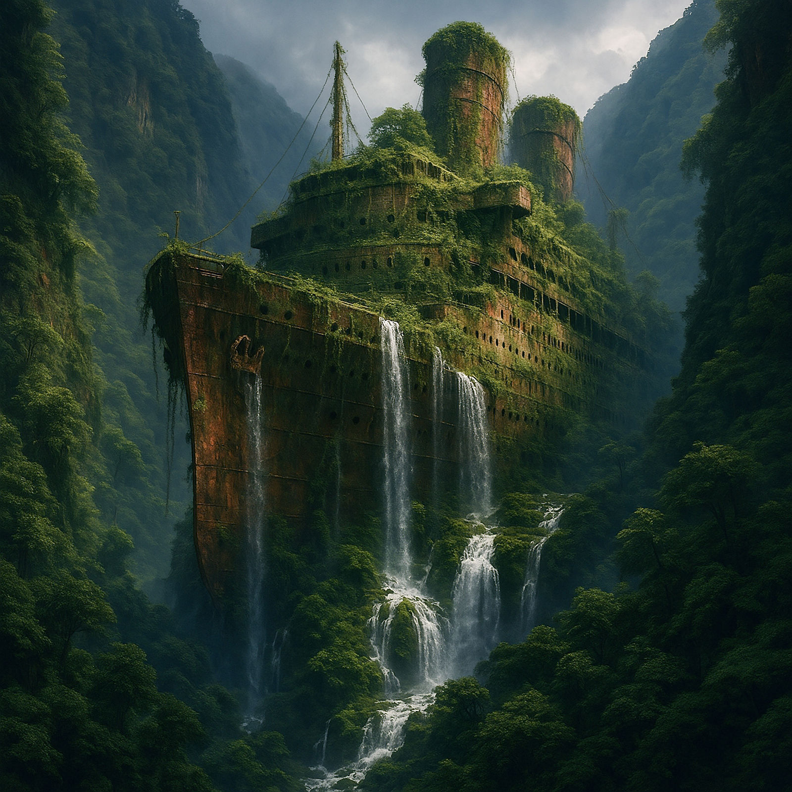 Nature's Titanic Embrace  by @Vadym