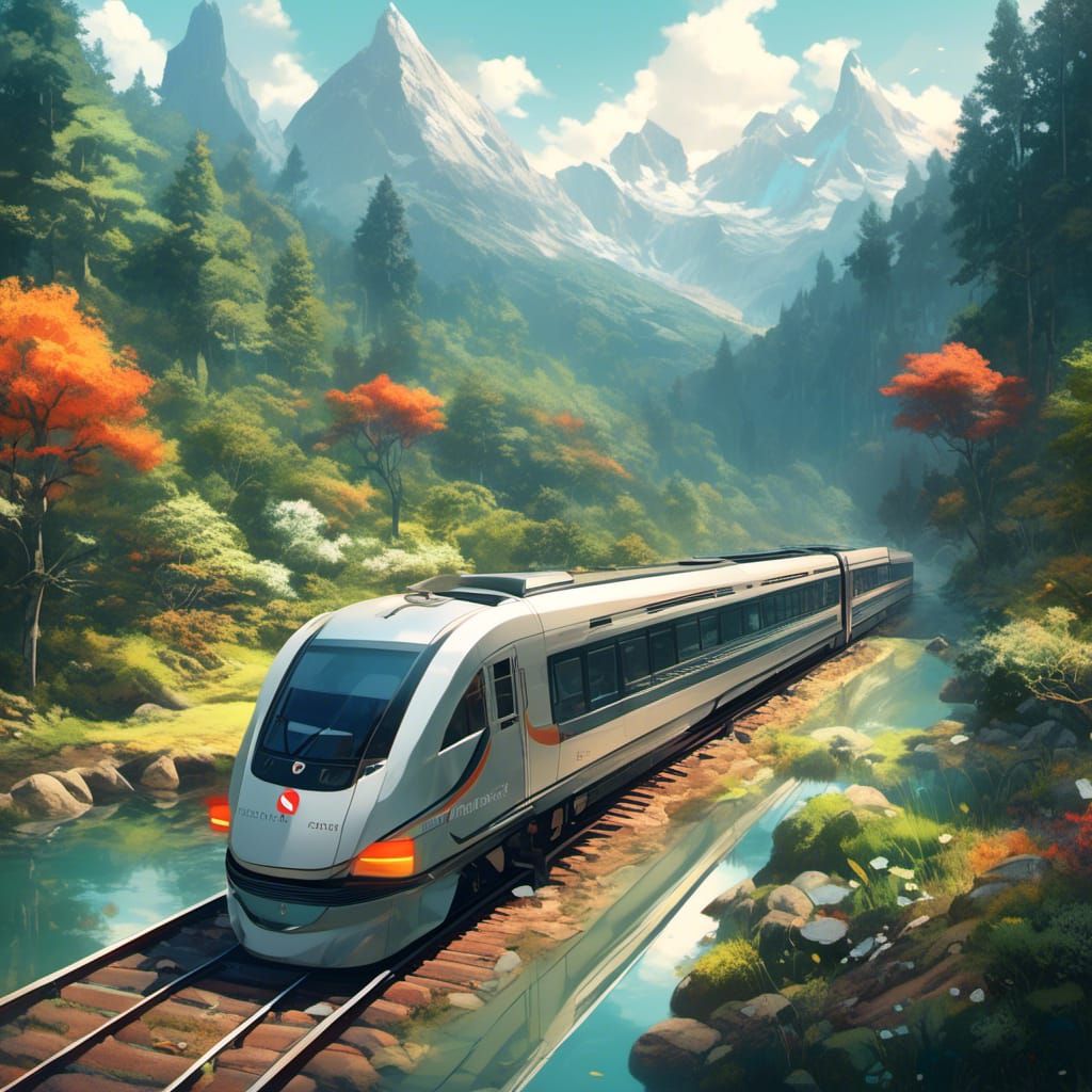 Trains, trains, trains.