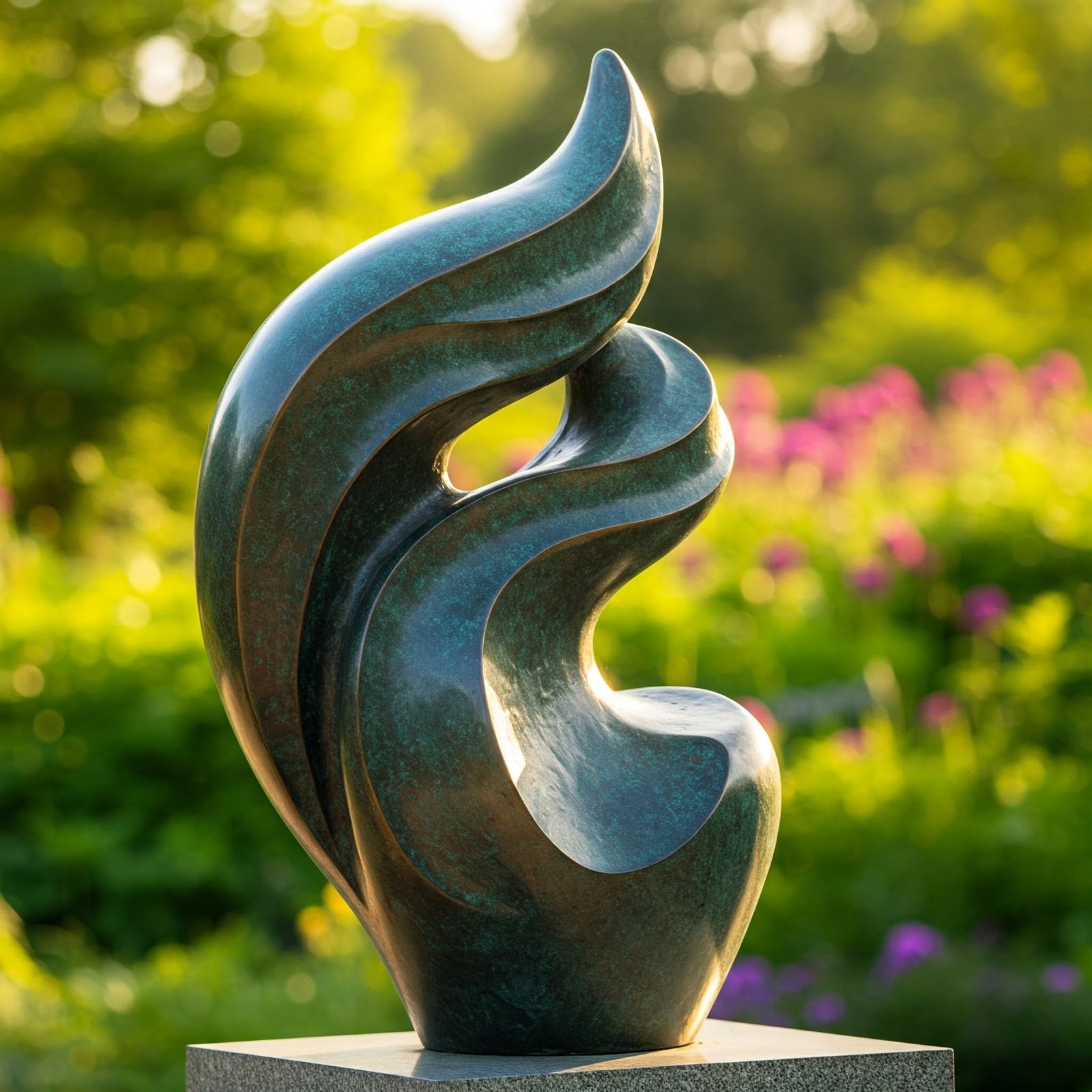 The search of light – Organic sculpture art – GE