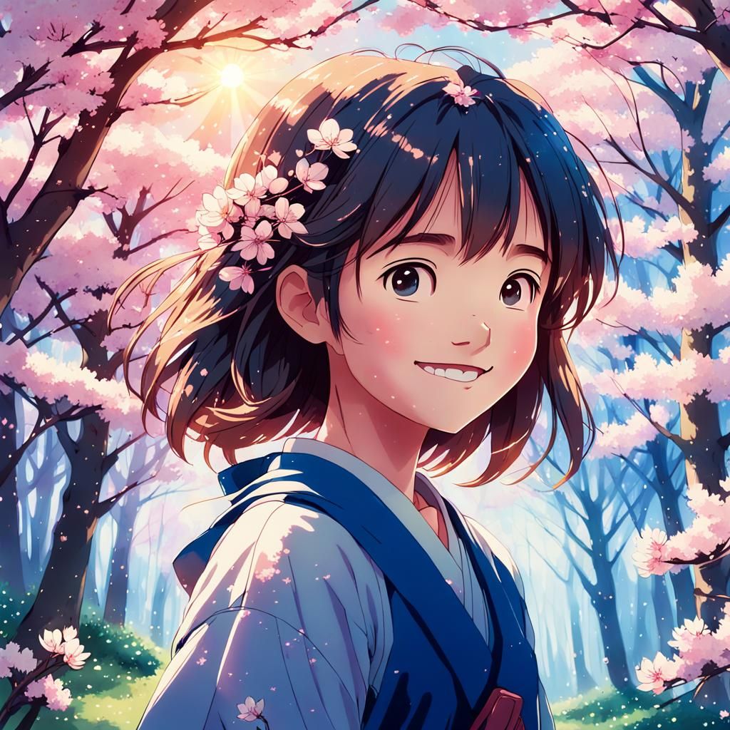 Whoever is happy will make others happy 