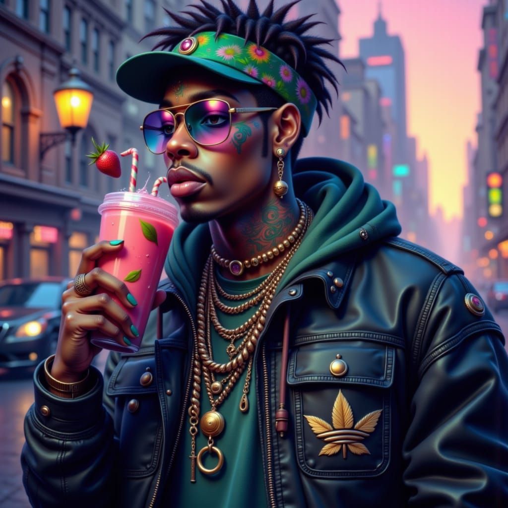 Strawberry Gangster Rap Smoothie
<lora:Critter-Creatures:1.0>