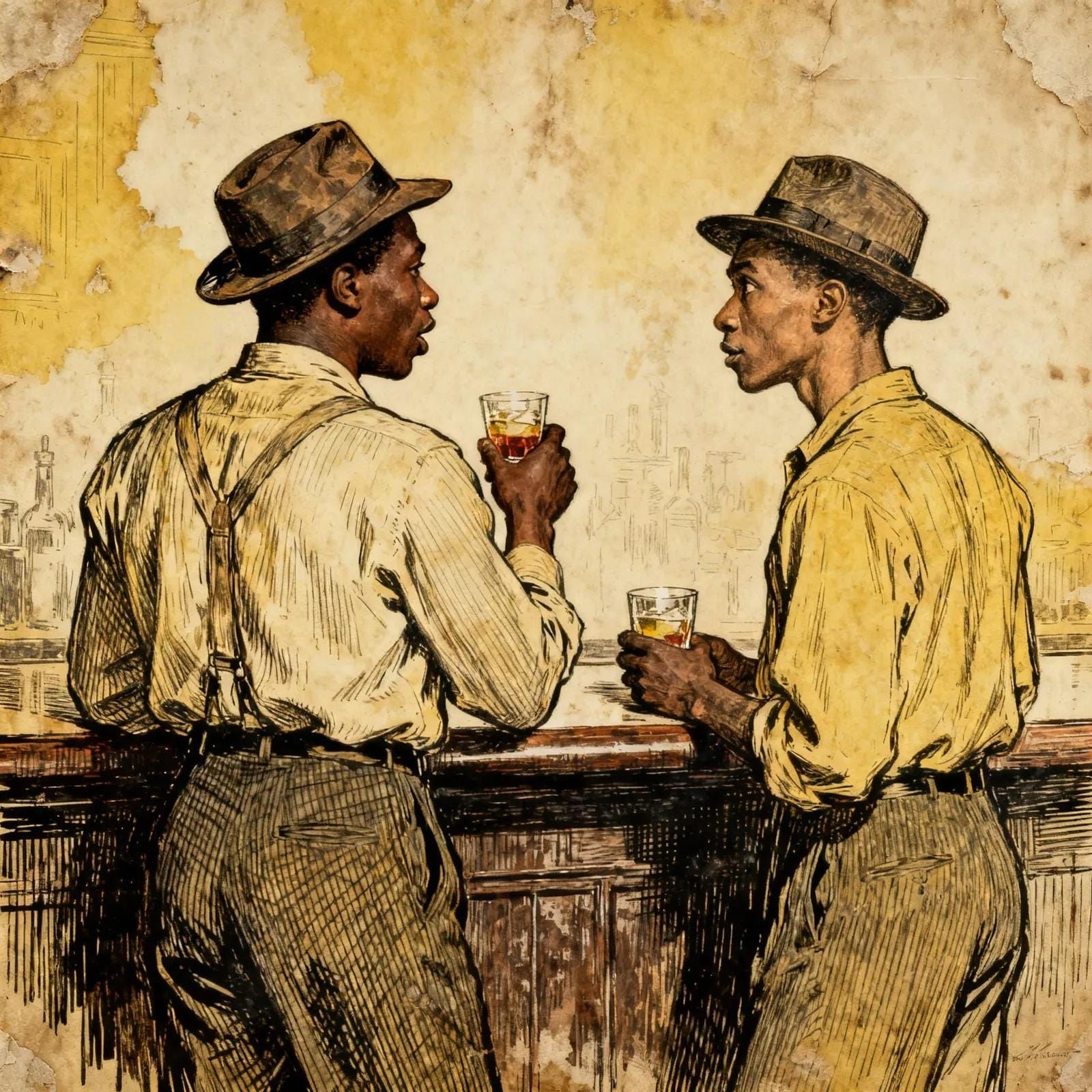 An homage to Langston Hughes and his wonderful Jess B. Semple stories.