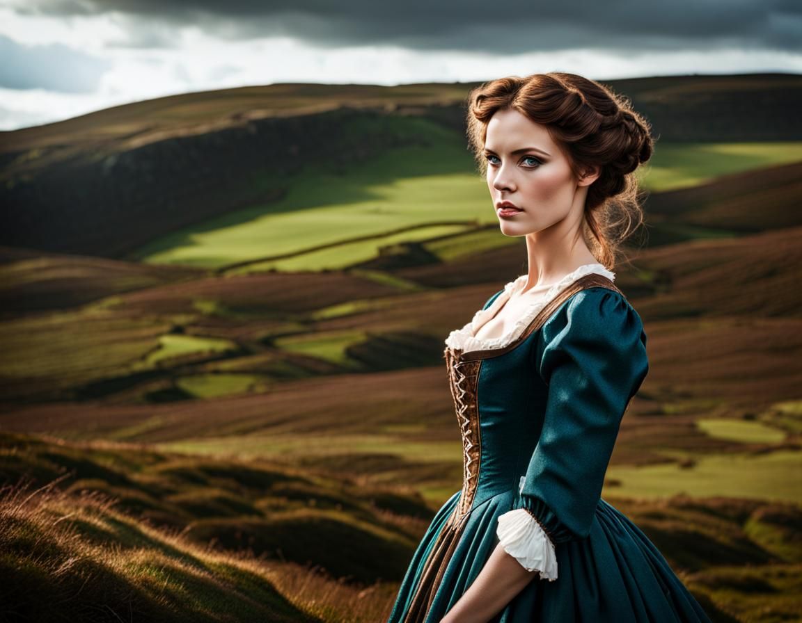 Emily Brontë AI Generated Artwork NightCafe Creator