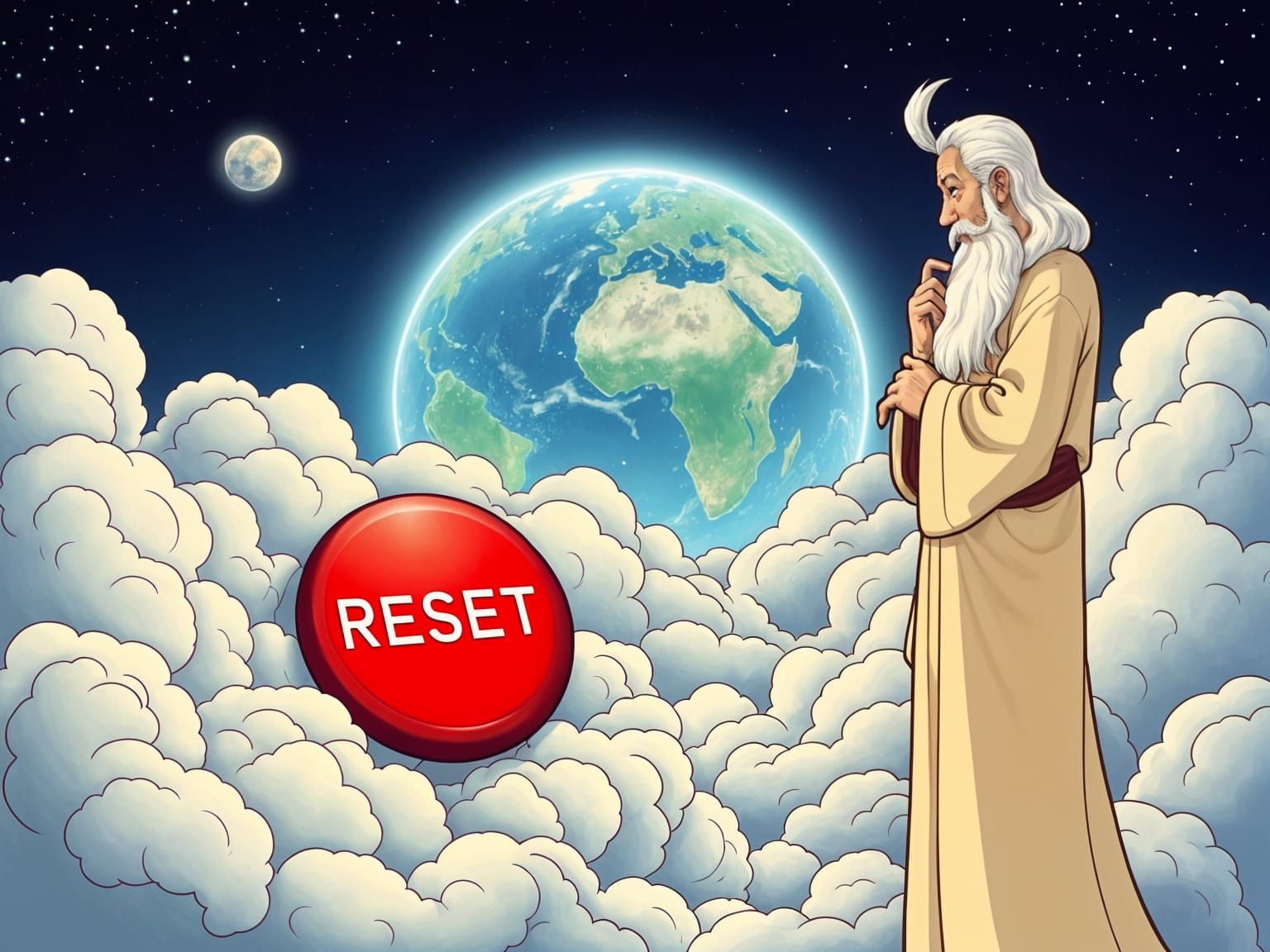 Doubting God   by @LoscoFiguro