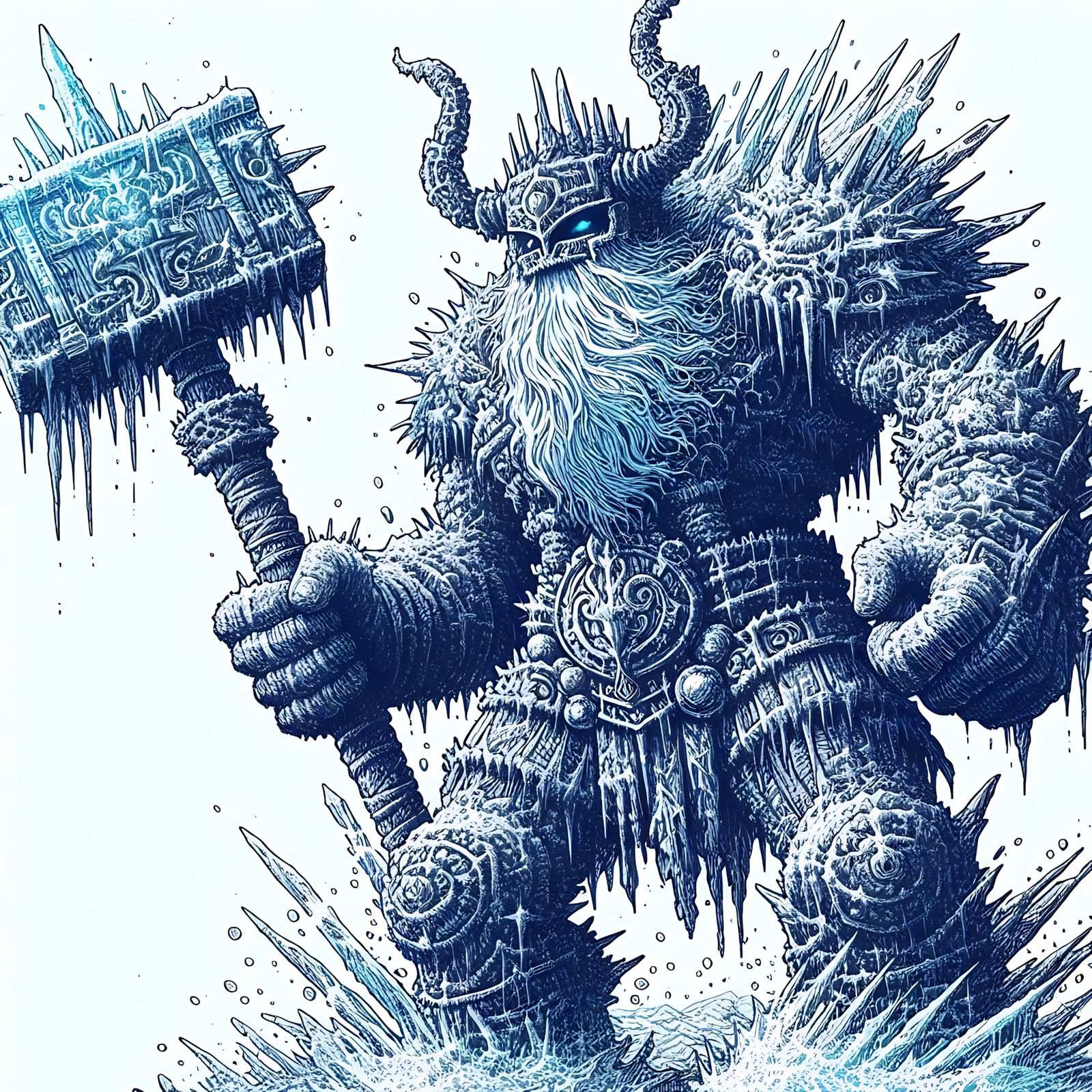 Giant Ice Golem (Uploaded)