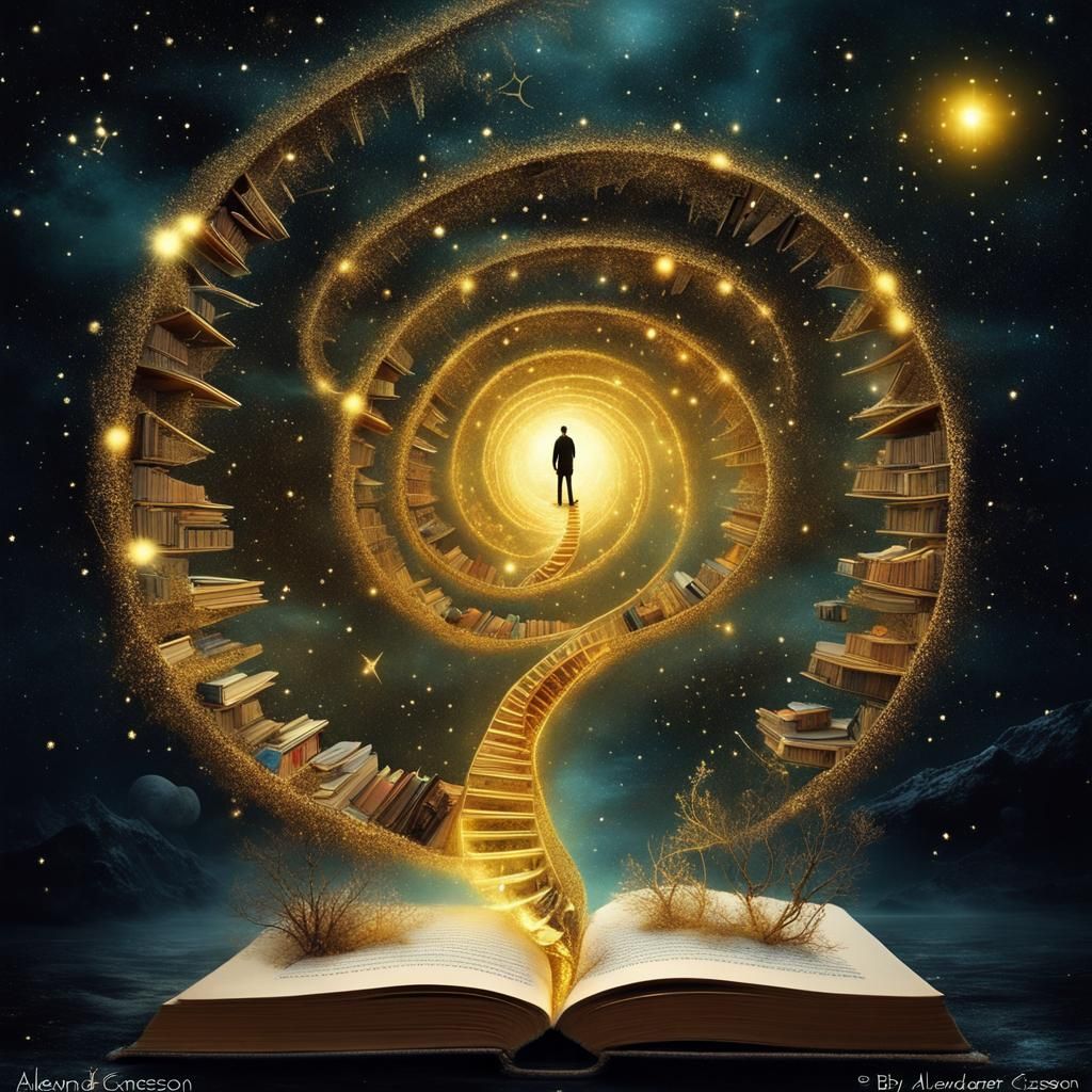 Magic of Books  by @Phoenix 