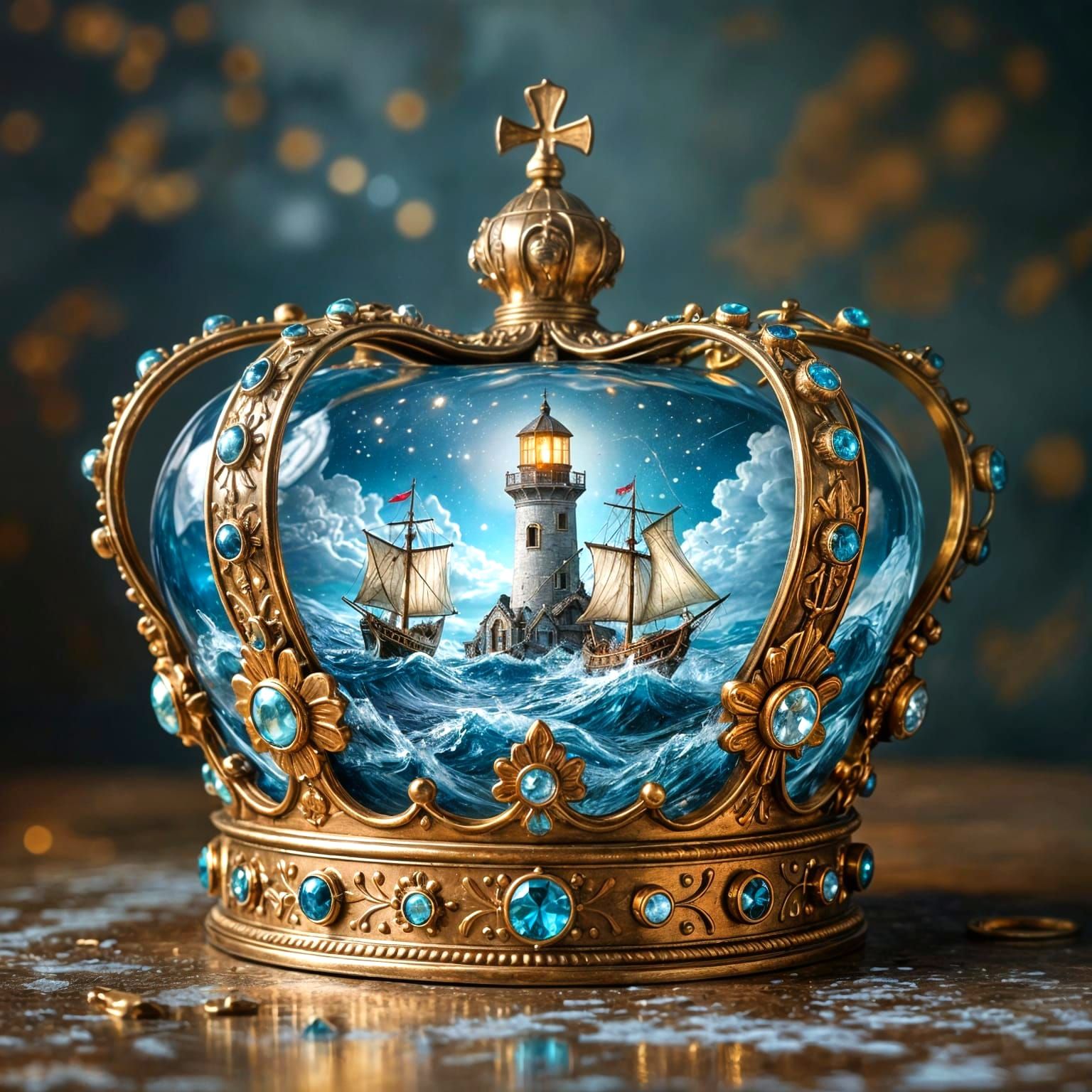 The Crown of Forgotten Voyages  by @KK