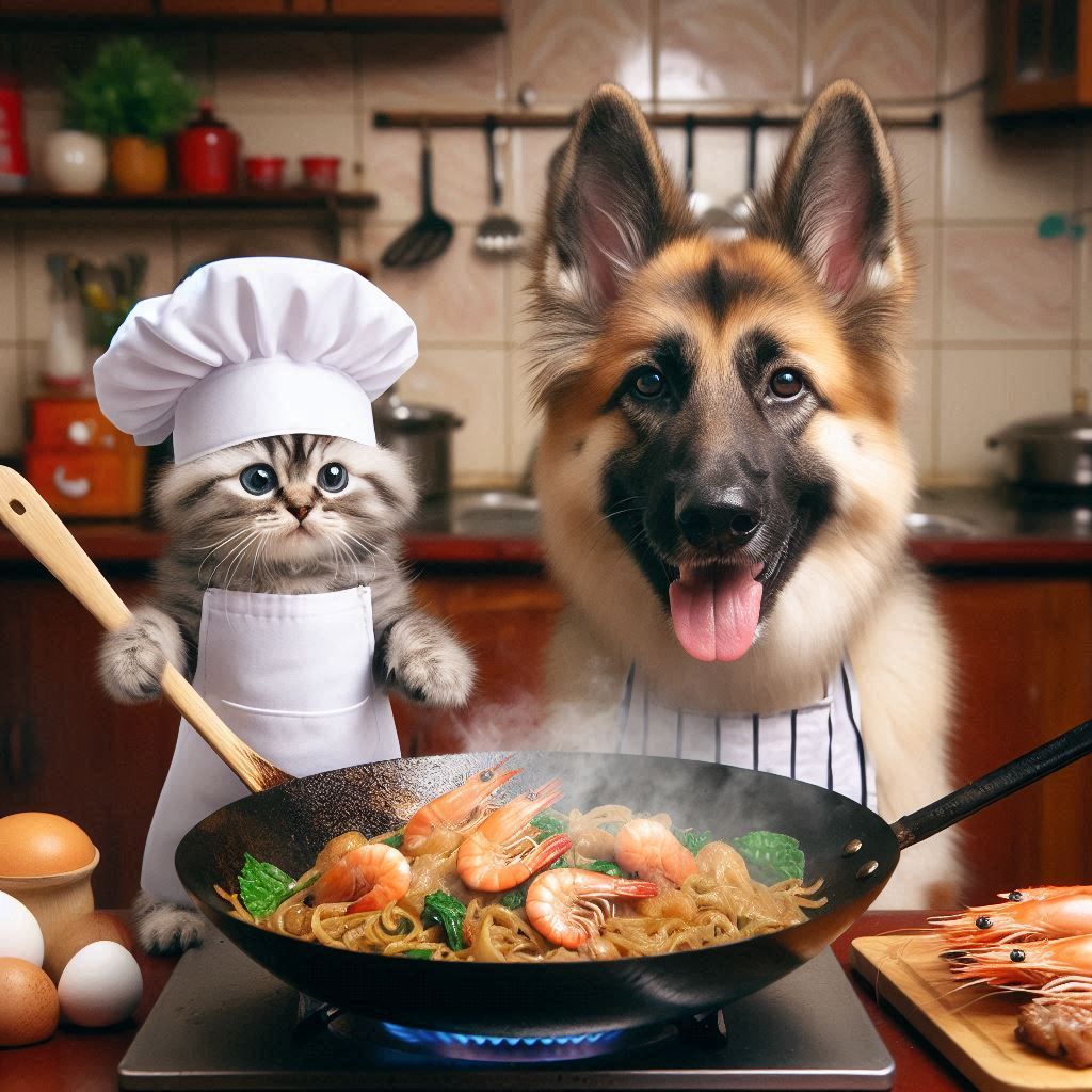 One char kuey teow coming up