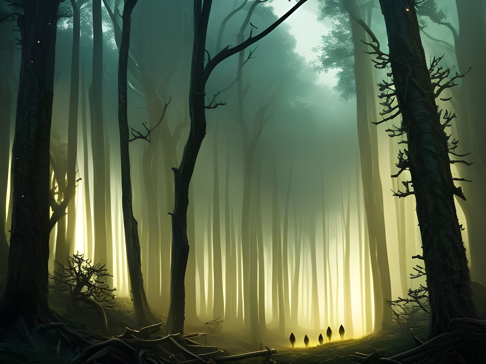 The light in the dark liminal spaces - AI Generated Artwork - NightCafe ...