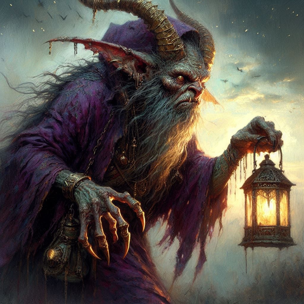 Grelb the goblin sorcerer