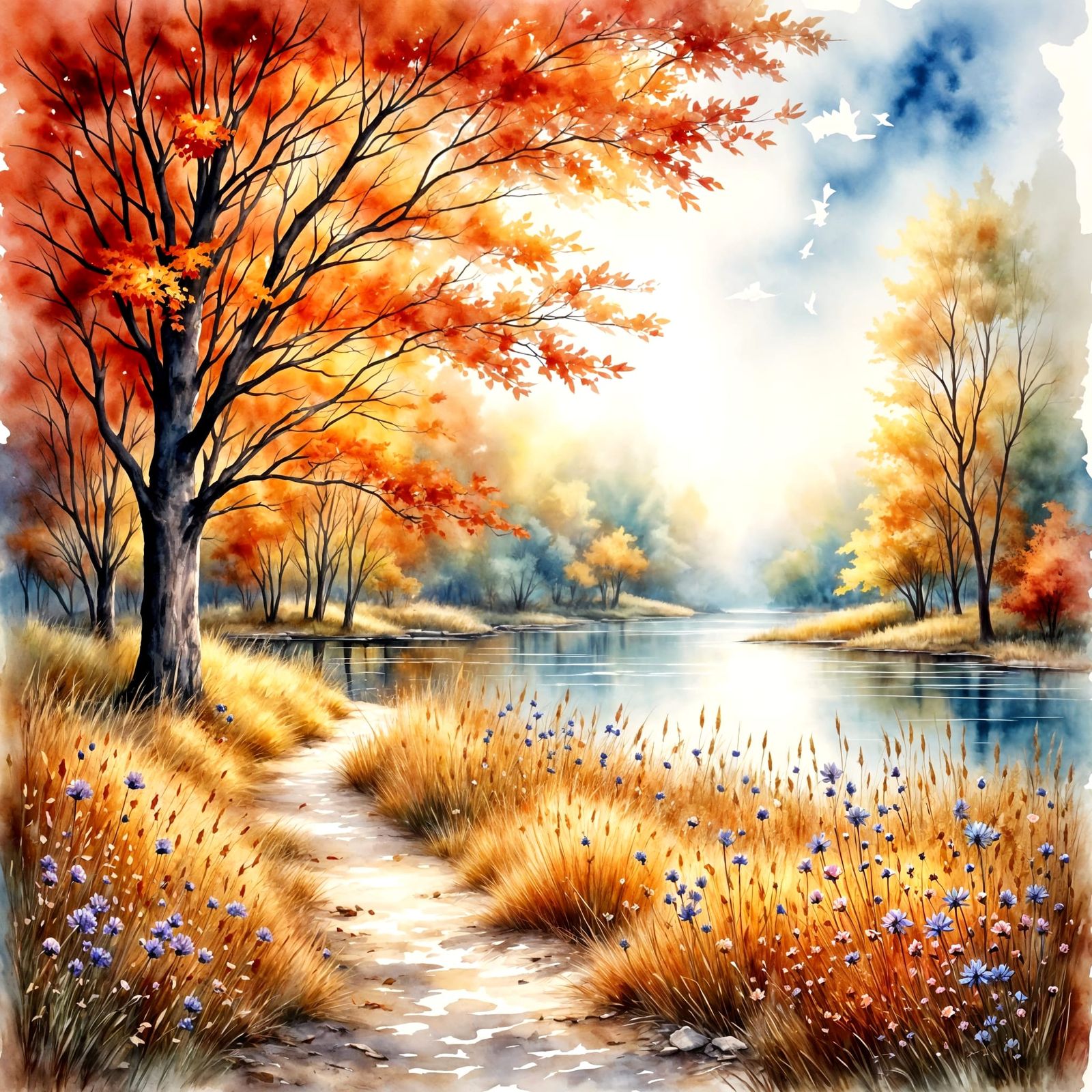 Autumn’s Gentle Exhale  by @Oblique Lens