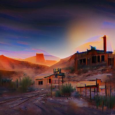 A miners sunrise