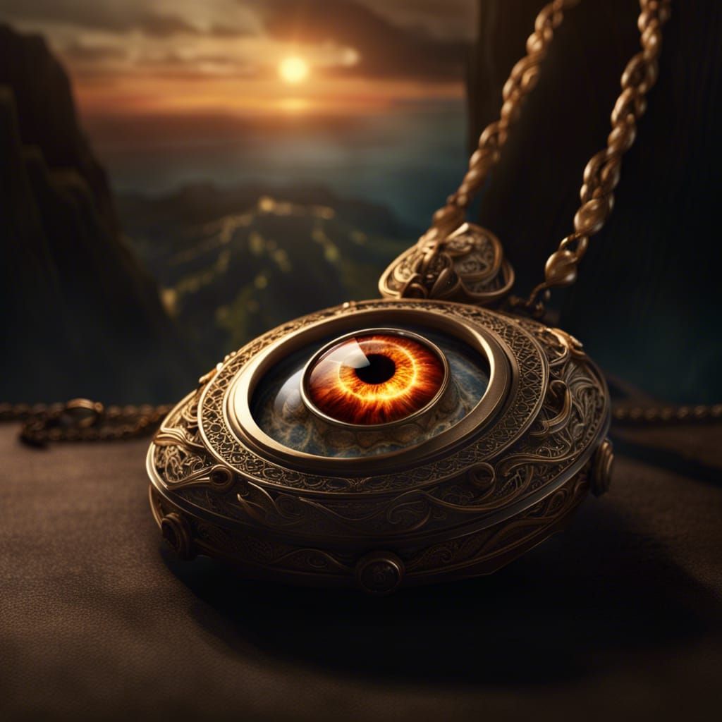 necklace of the eye of fury  by @undefined
