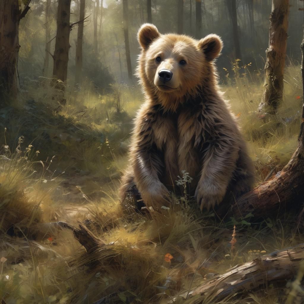 Bear cub