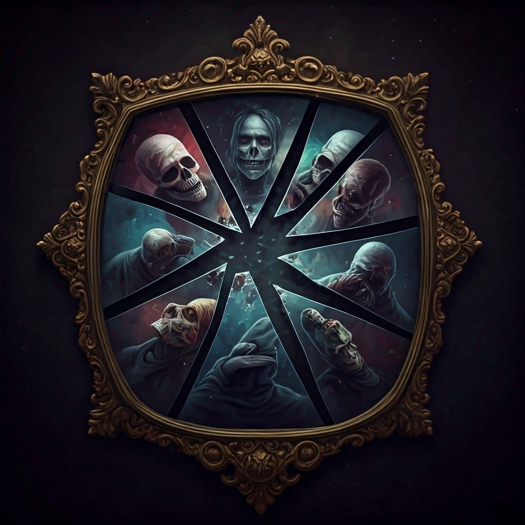 Broken Mirrors and Bad Luck  by @Wrae1981