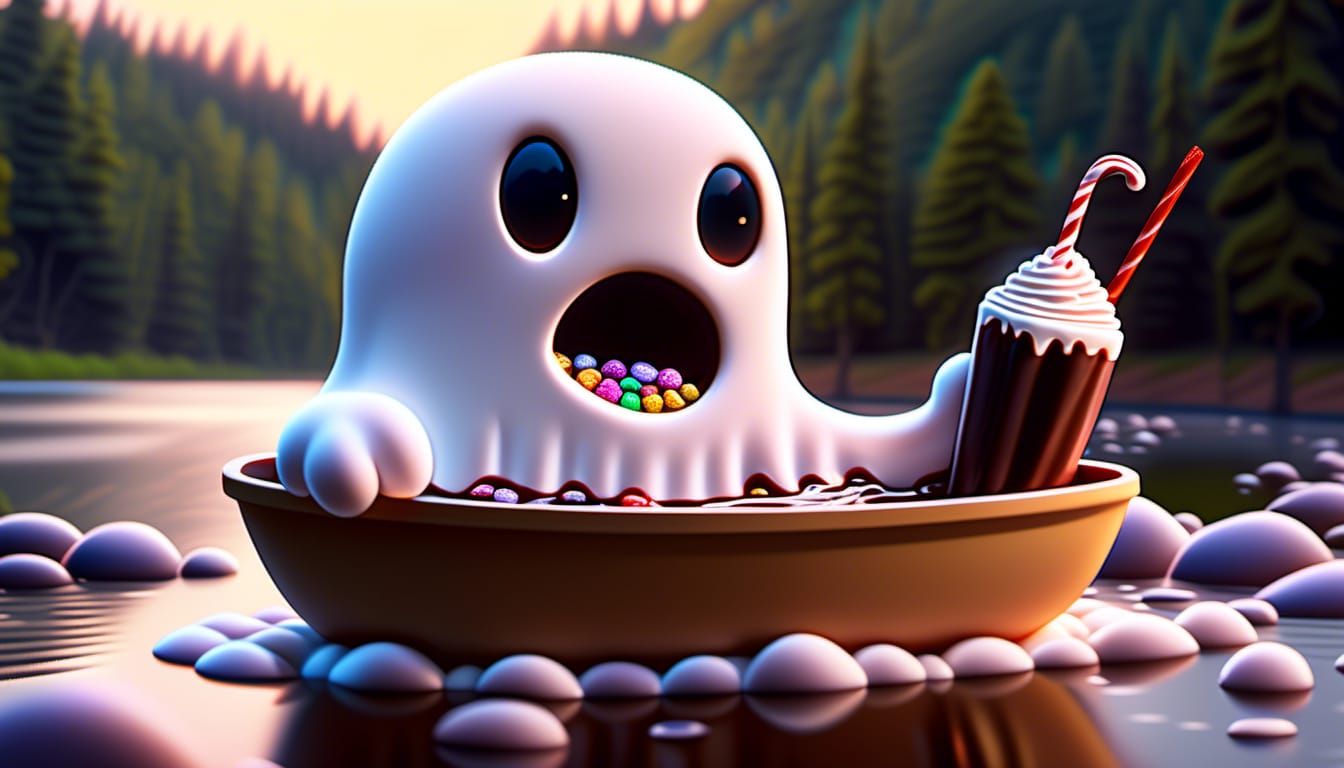 Floating down the river AI Generated Artwork NightCafe Creator