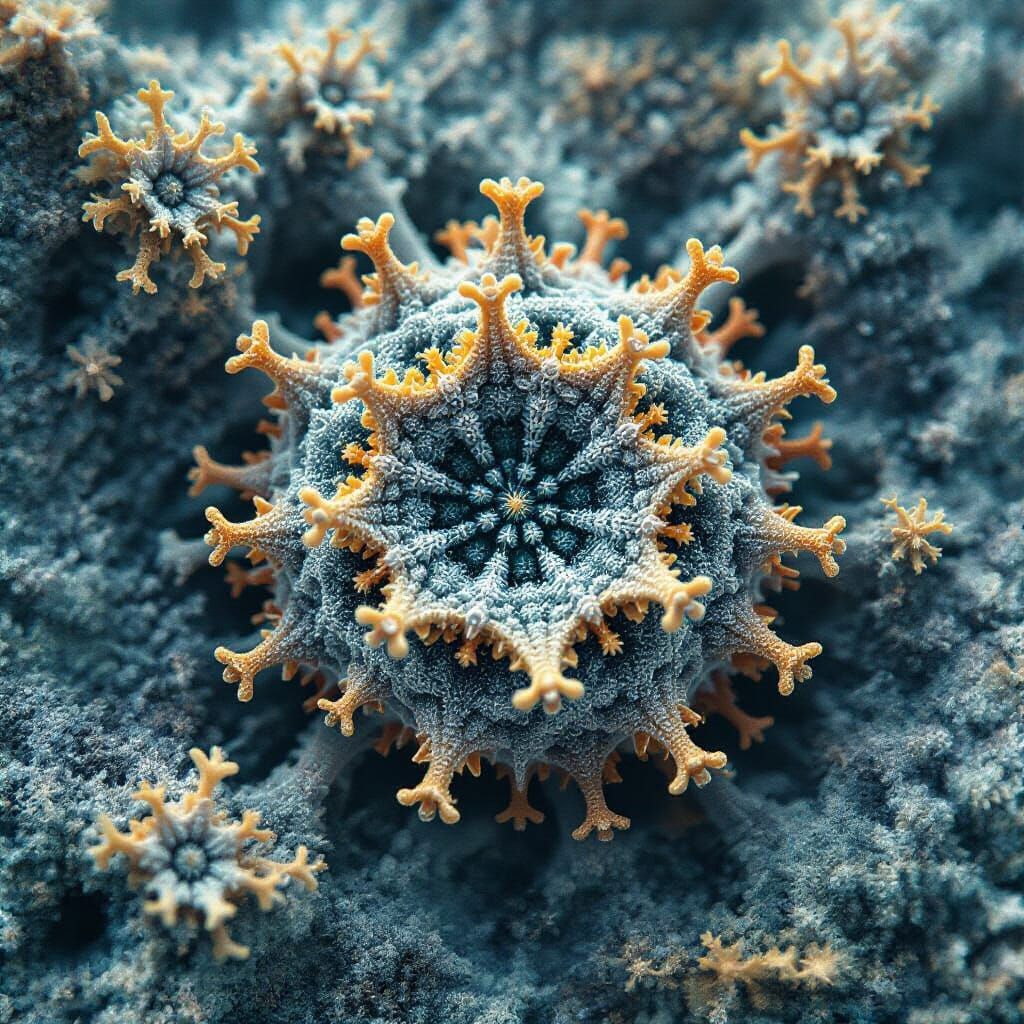 Mandelbrot Virus  by @HotRod