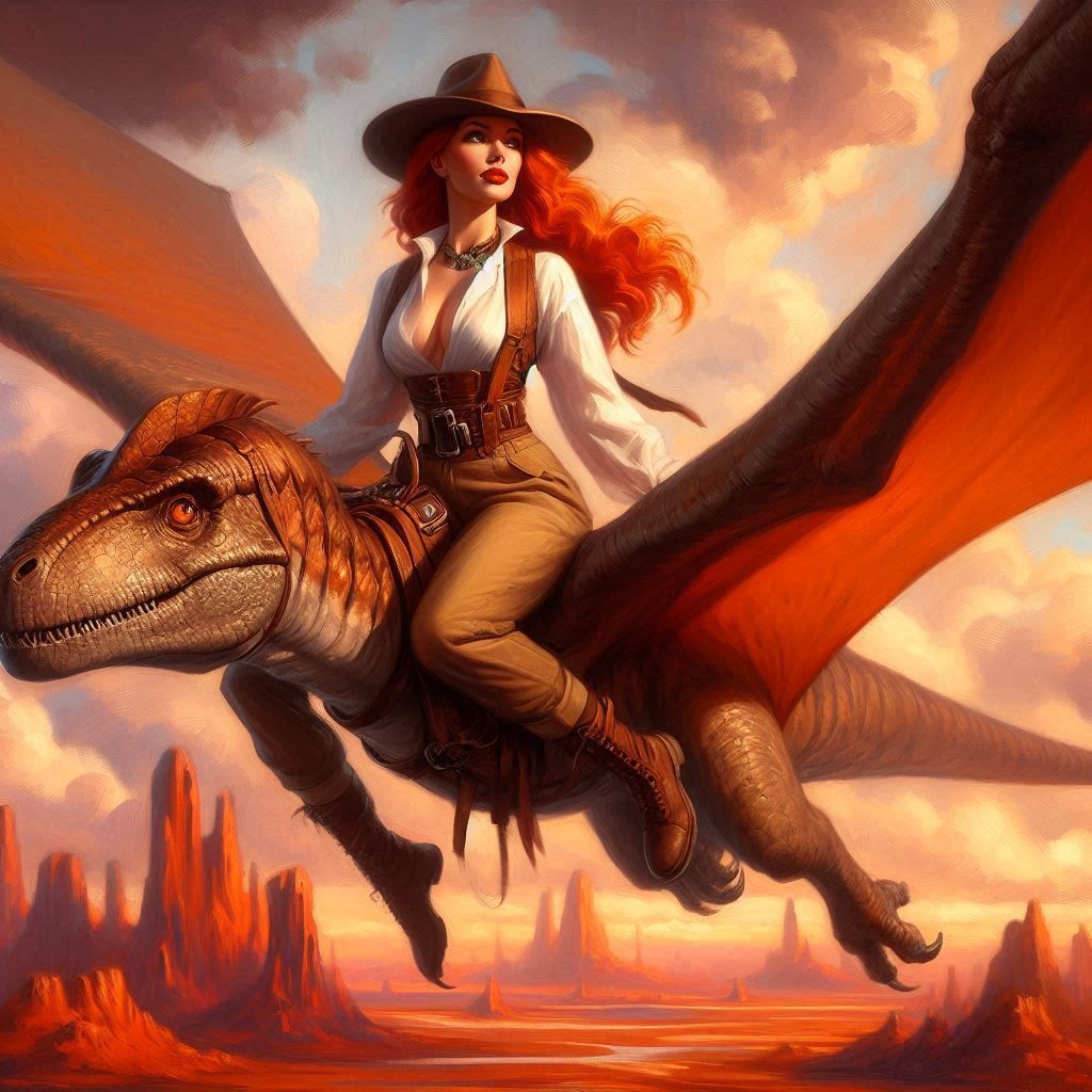 Dino Rider in the Sky 2