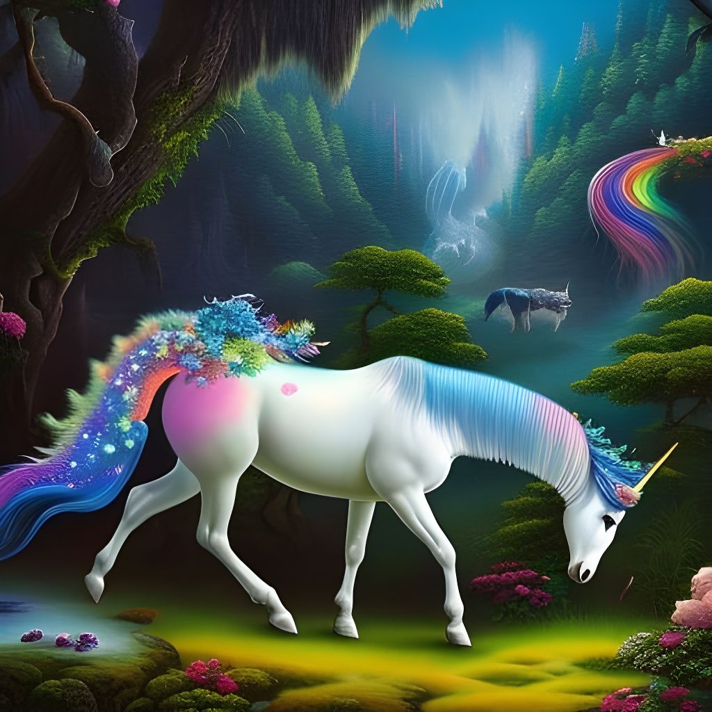 Unicorn - AI Generated Artwork - NightCafe Creator