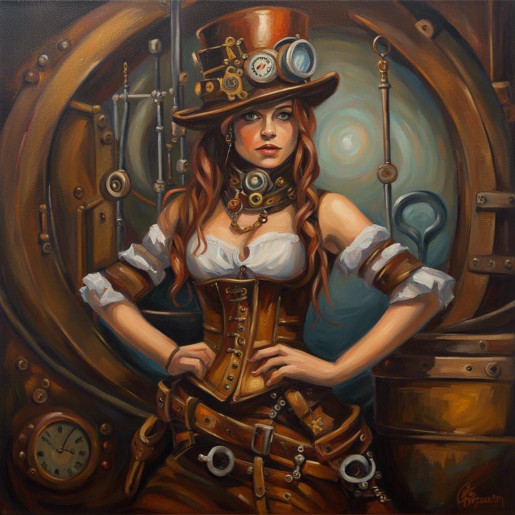 steampunk girl