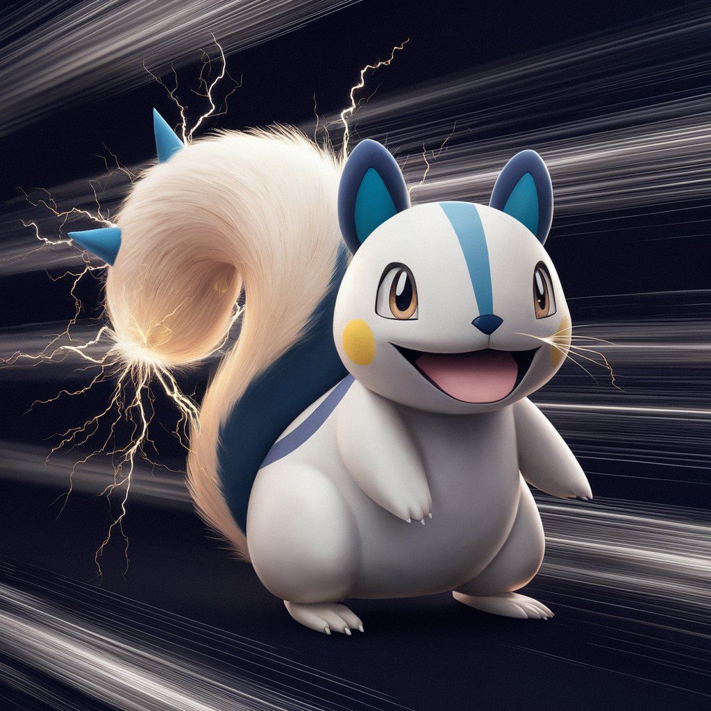 Pachirisu! (A lesser known but real Pokémon)