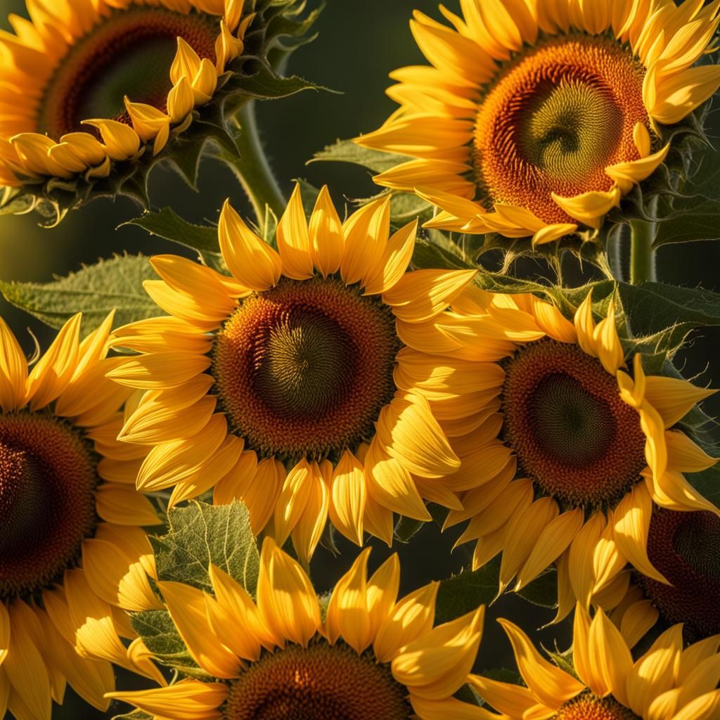 Sunflowers - AI Generated Artwork - NightCafe Creator