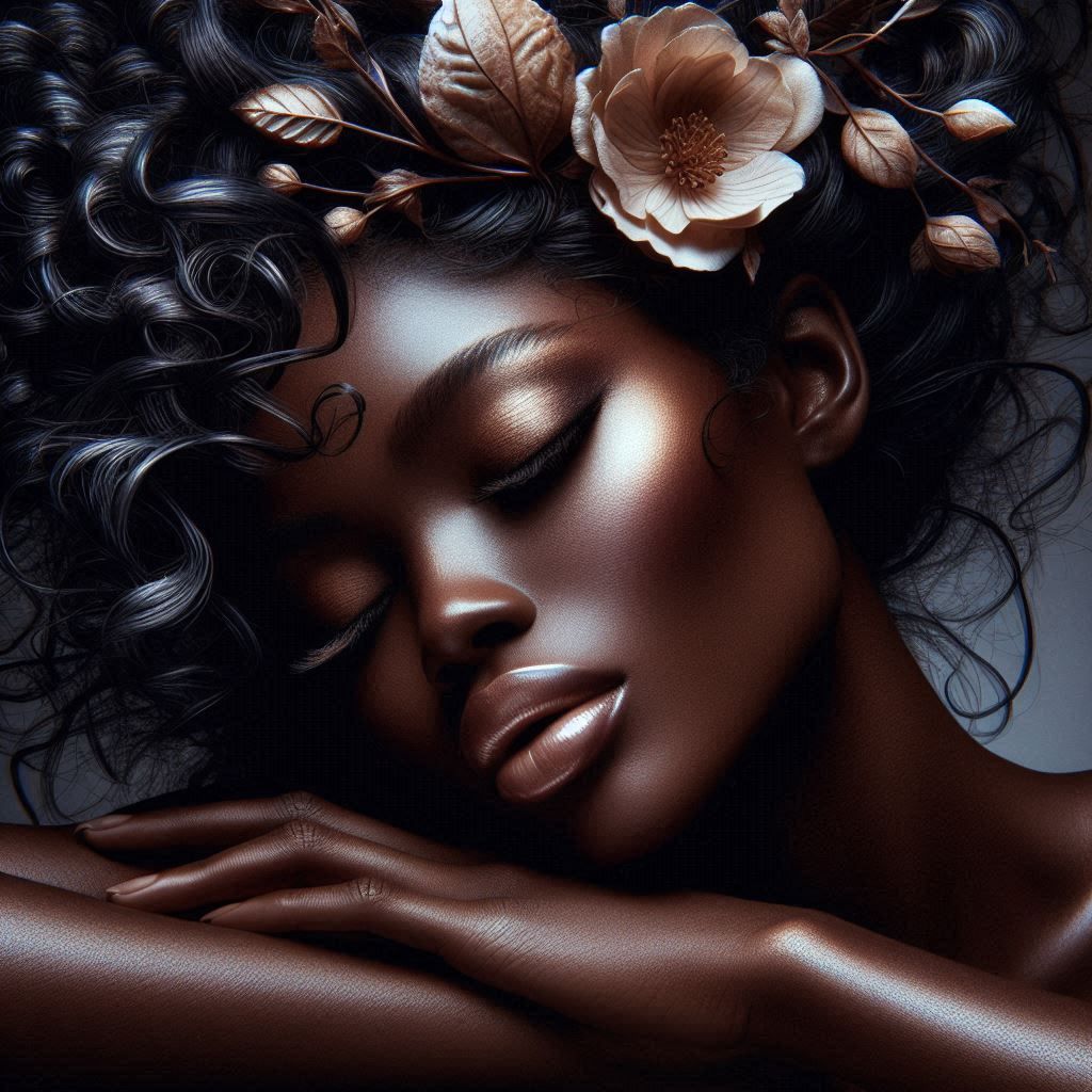 Portrait of a beautiful woman