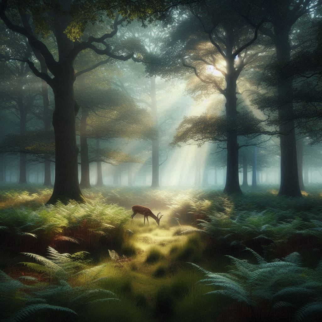 Beautiful Morning Glade