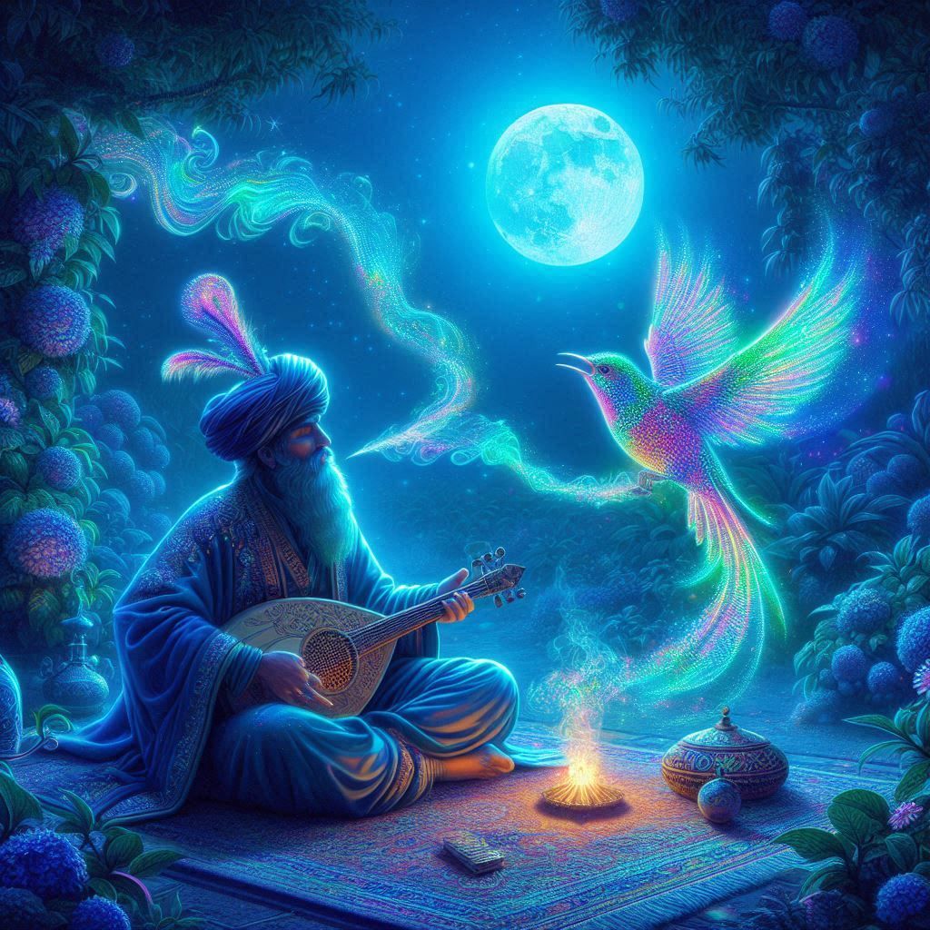 Magic Carpet Esfand  by @Mozauch-hua the clown