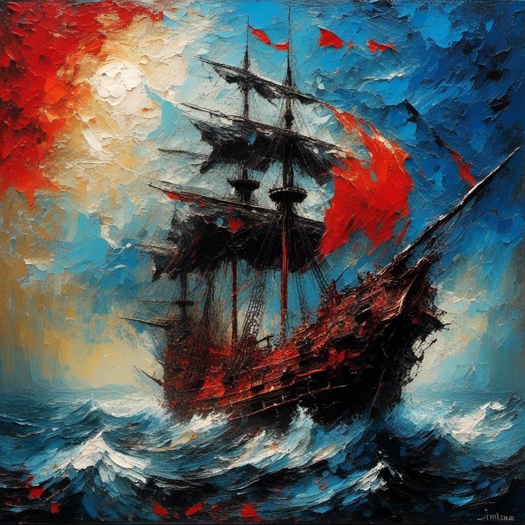 <lora:Impasto Painting:1.0> 