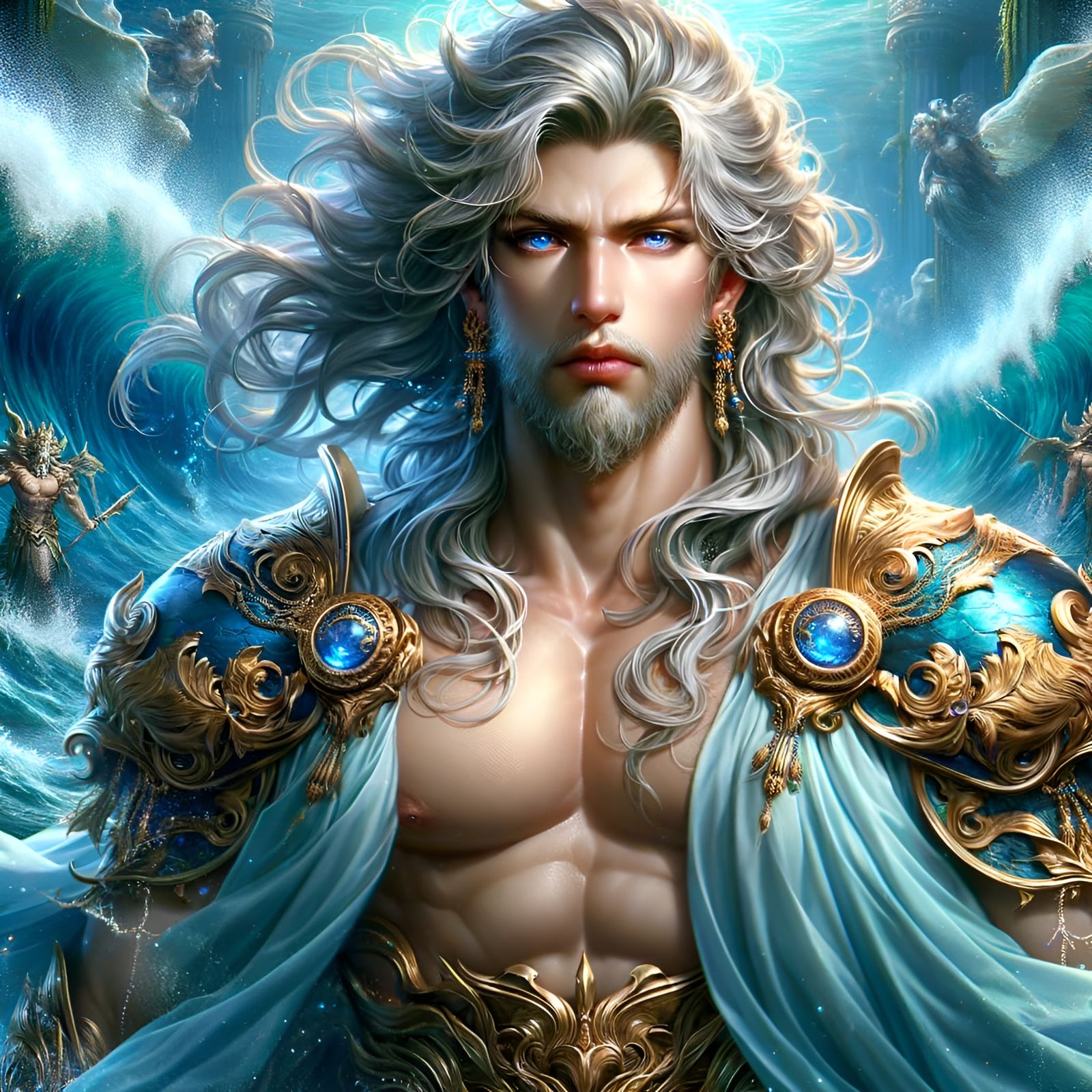 Poseidon, lord of the Oceans