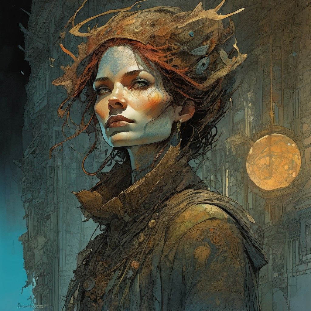 Neurographic Ink SDXL Lora #1 via Civitai