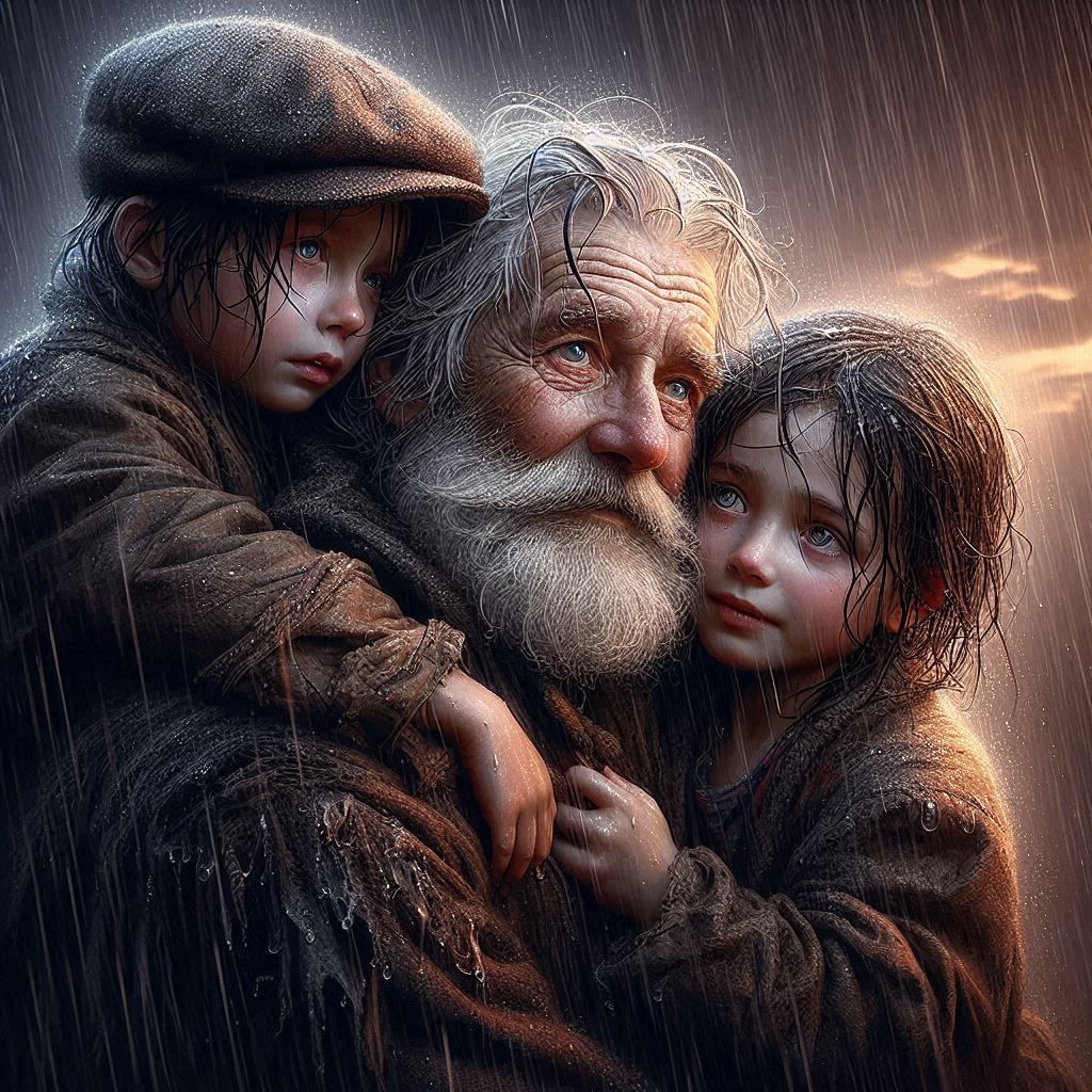 Dear Grandchildren... Your Grandfather has arrived 😊👍😜