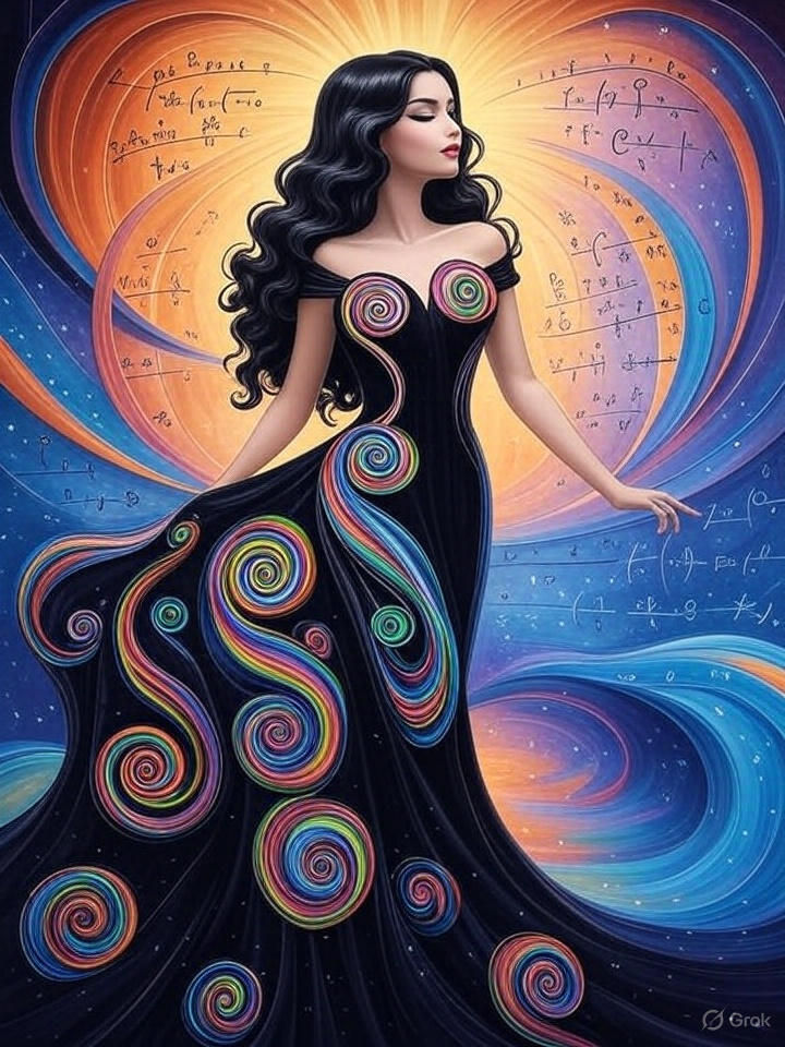 Spiral of the Mind. A Cosmic Muse"