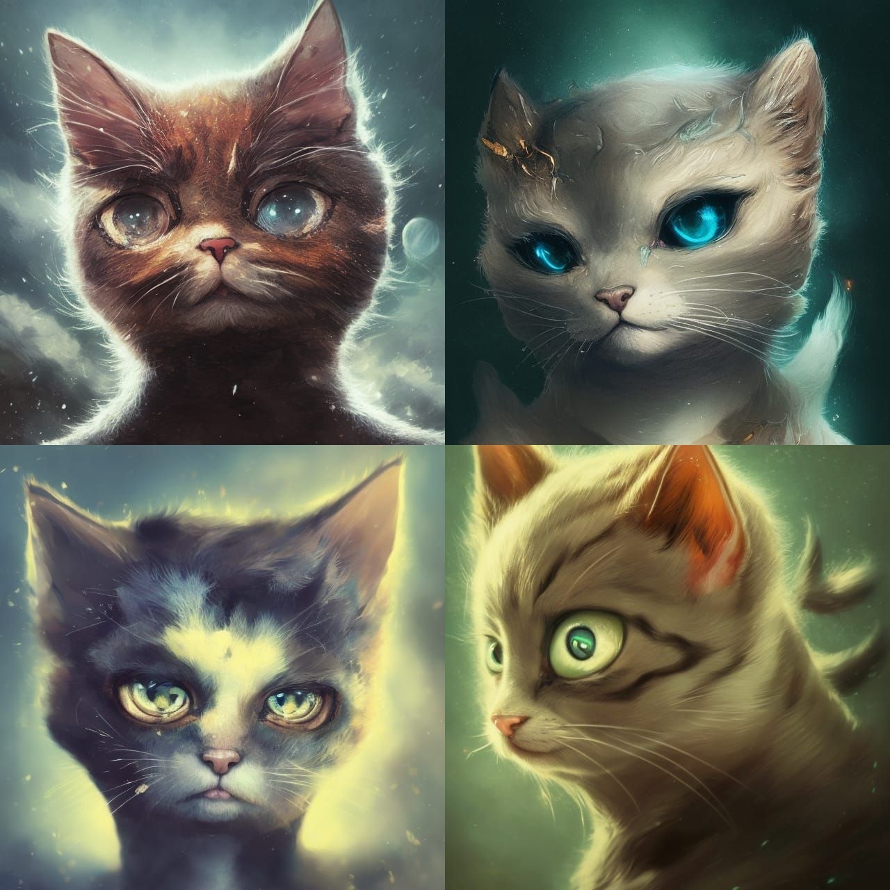 Kitten portrait l