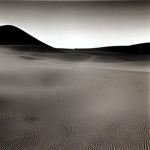 A bowl of dust in the Dust Bowl. Hyperdetailed realistic by ...